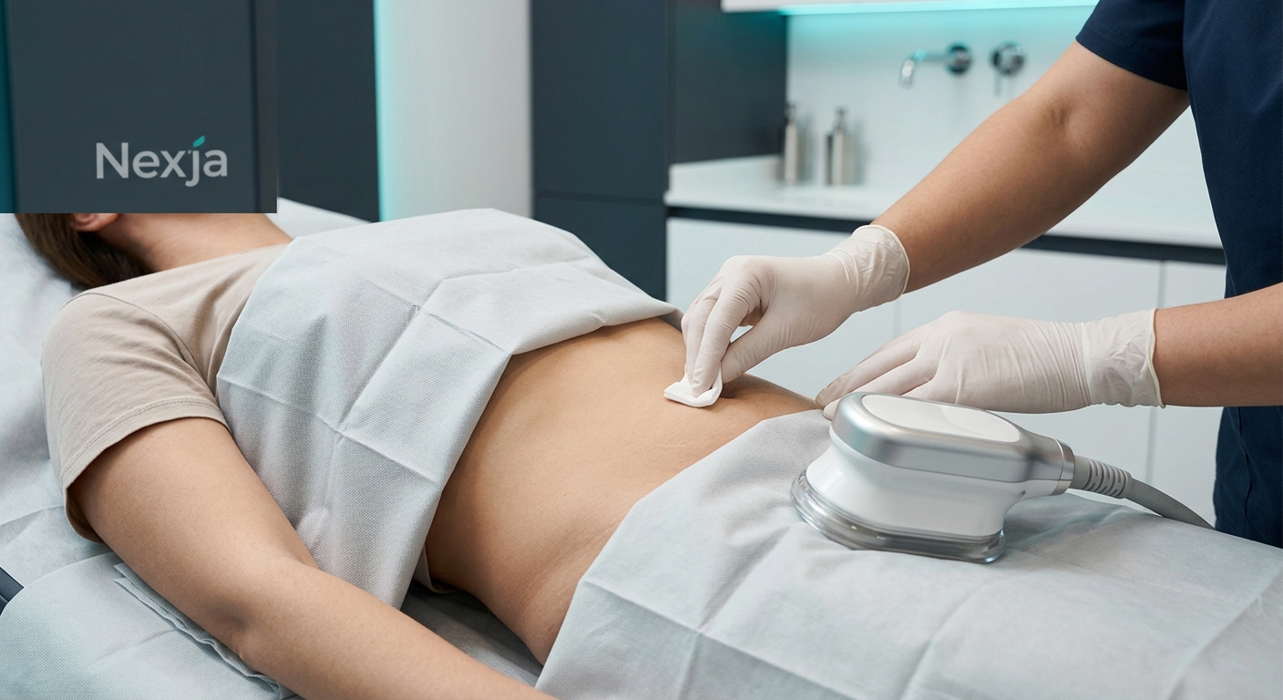 Illustrative preparation for a non-surgical body treatment